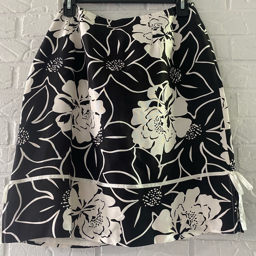 Elements G Silk Floral Skirt Romantic Easter Garden Party Derby Wedding Preppy